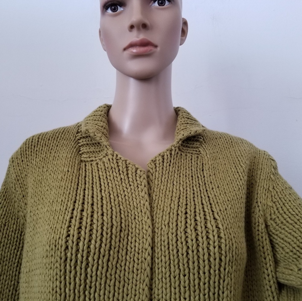 Eileen Fisher Knitted Open Small Cardigan - Picture 2 of 8